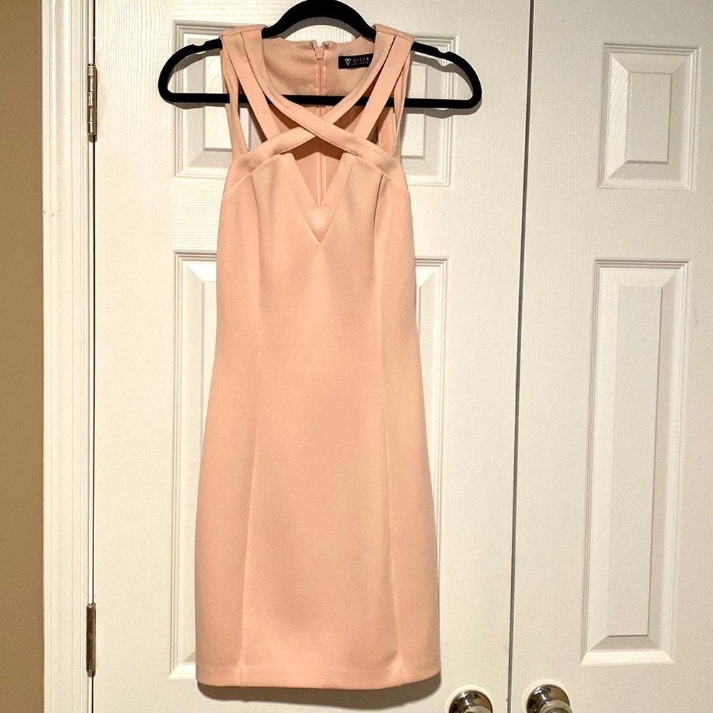 Guess Size 6 Pink Bodycon dress